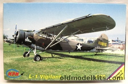 MPM 1/72 Stinson L-1 Vigilant - O-49 Model 74, 72503 plastic model kit